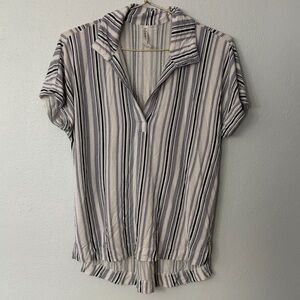 Soma Cool Nights Striped Sleep Shirt